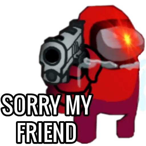 Figurinhas Sorry my friend para whatsapp