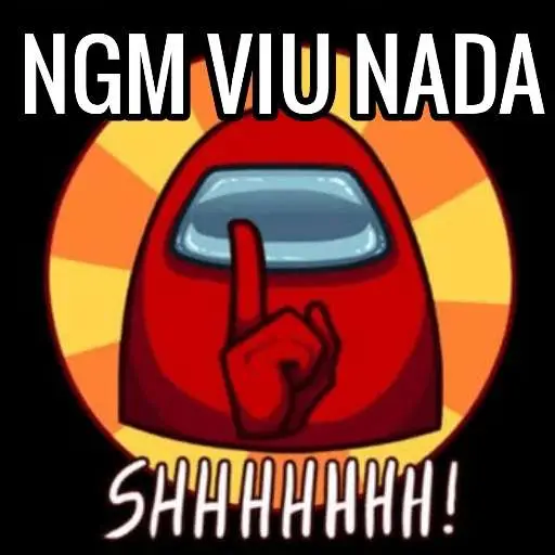 Figurinhas Ninguem viu nada para whatsapp