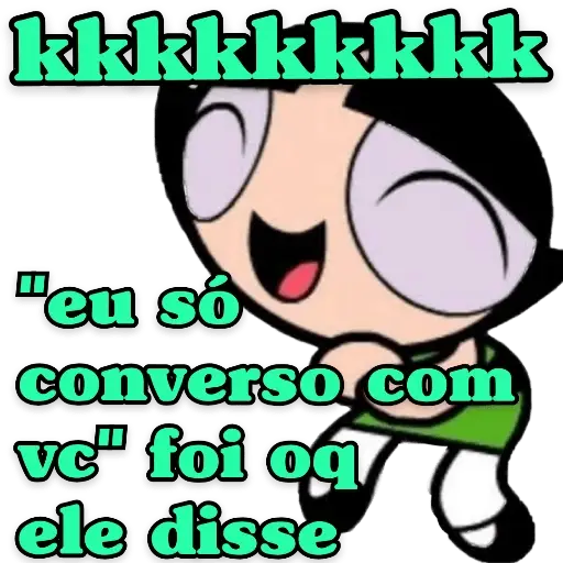 Figurinhas Eu so converso com voce para whatsapp