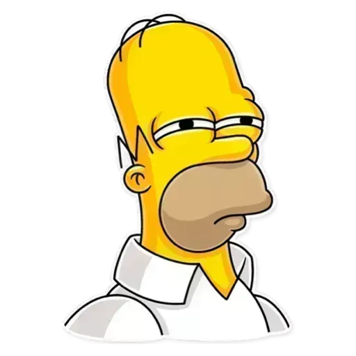 Figurinhas Homer Simpson para whatsapp