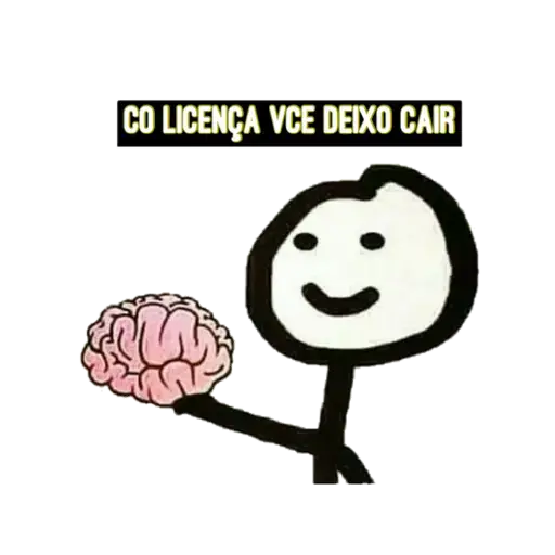 Figurinhas Cerebro para whatsapp