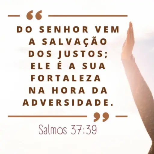 Figurinhas Salmos 37:39 para whatsapp
