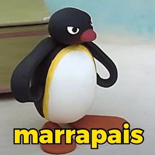 Figurinhas Pingu para whatsapp