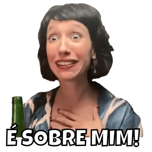 Figurinhas E sobre mim para whatsapp