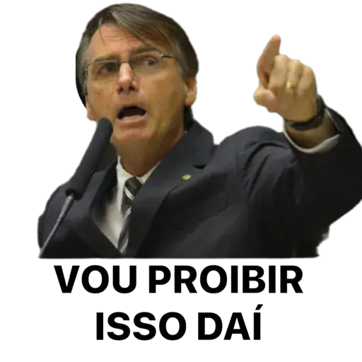 Figurinhas Vou proibir para whatsapp