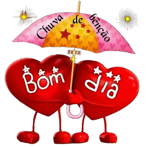 Figurinhas Chuva de bencao para whatsapp