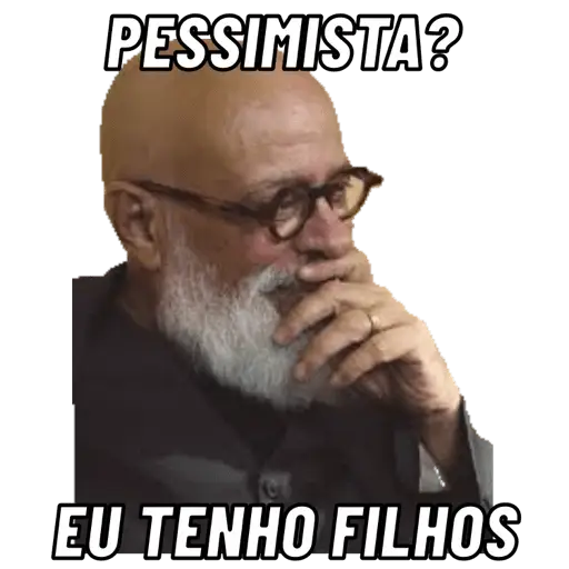 Figurinhas Pessimista para whatsapp