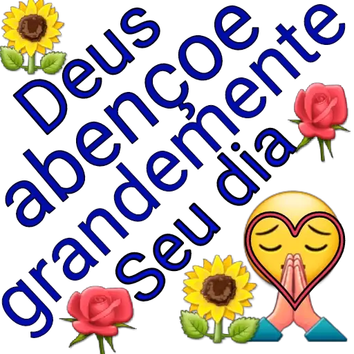 Figurinhas Deus abencoe para whatsapp