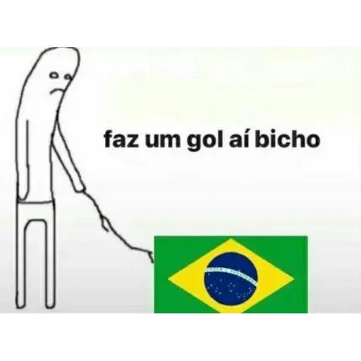 Figurinhas Faz um gol ai bicho para whatsapp