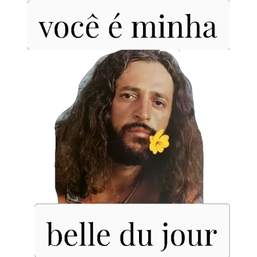 Figurinhas Belle du jour para whatsapp