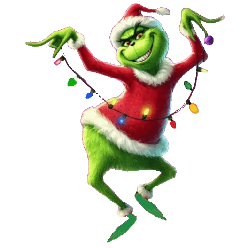 Figurinhas Grinch para whatsapp