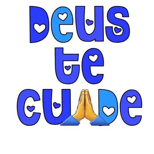 Figurinhas Deus te cuide para whatsapp