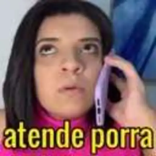 Figurinhas Atende porra para whatsapp