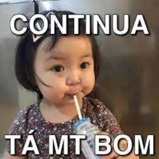 Figurinhas Continua para whatsapp