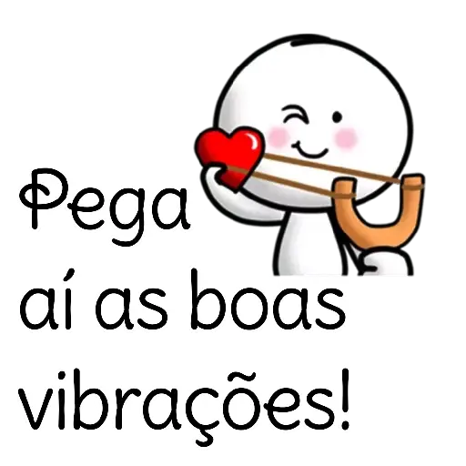 Figurinhas Boas vibracoes para whatsapp