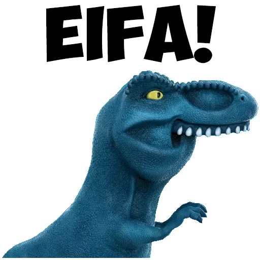 Figurinhas Dinofauro para whatsapp