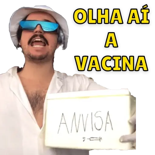 Figurinhas Anvisa para whatsapp