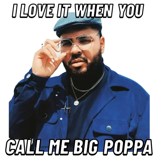 Figurinhas Big poppa para whatsapp