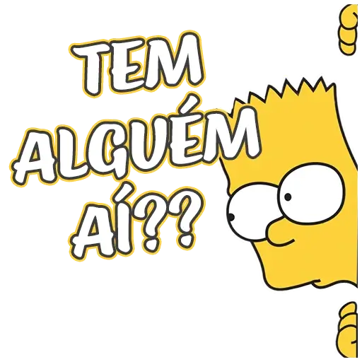 Figurinhas Simpsons para whatsapp