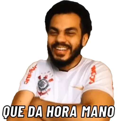 Figurinhas Que da hora mano para whatsapp