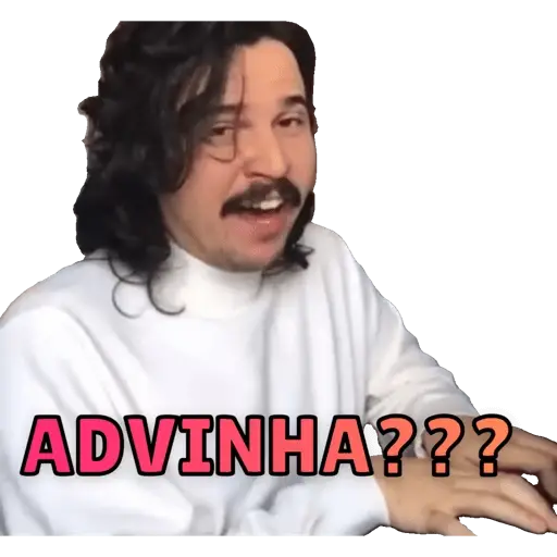 Figurinhas Advinha para whatsapp