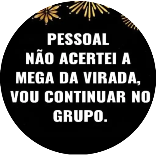 Figurinhas Mega da virada para whatsapp