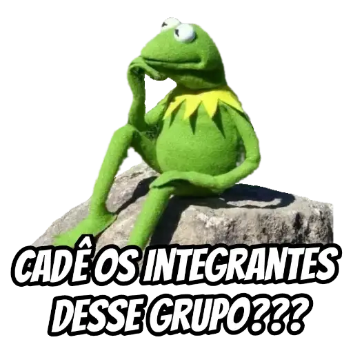 Figurinhas Cade os integrantes desse grupo para whatsapp