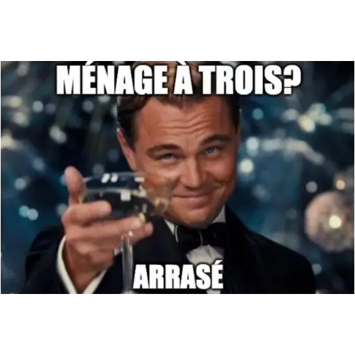 Figurinhas Menage a trois para whatsapp