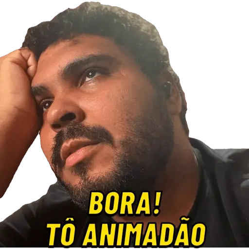 Figurinhas Bora para whatsapp