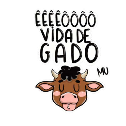 Figurinhas Vida de gado para whatsapp