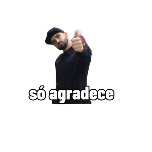 Figurinhas So agradece para whatsapp