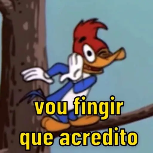 Figurinhas Viu fingir que acredito para whatsapp