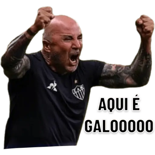 Figurinhas Sampaoli para whatsapp