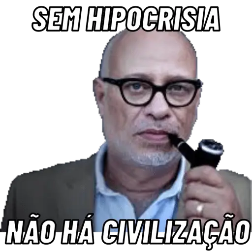 Figurinhas Hipocrisia para whatsapp