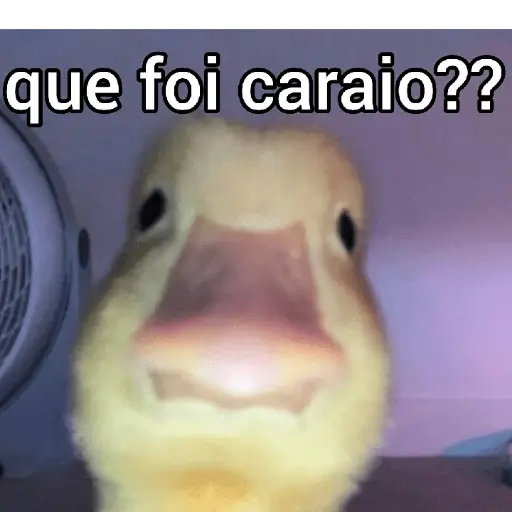 Figurinhas Que foi para whatsapp